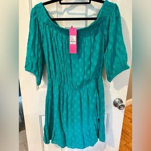 NWT Lilly Pulitzer Rochelle Off the Shoul romper